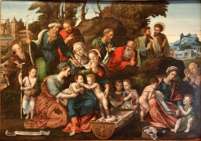 Die heilige Verwandtschaft von Simon de Châlons